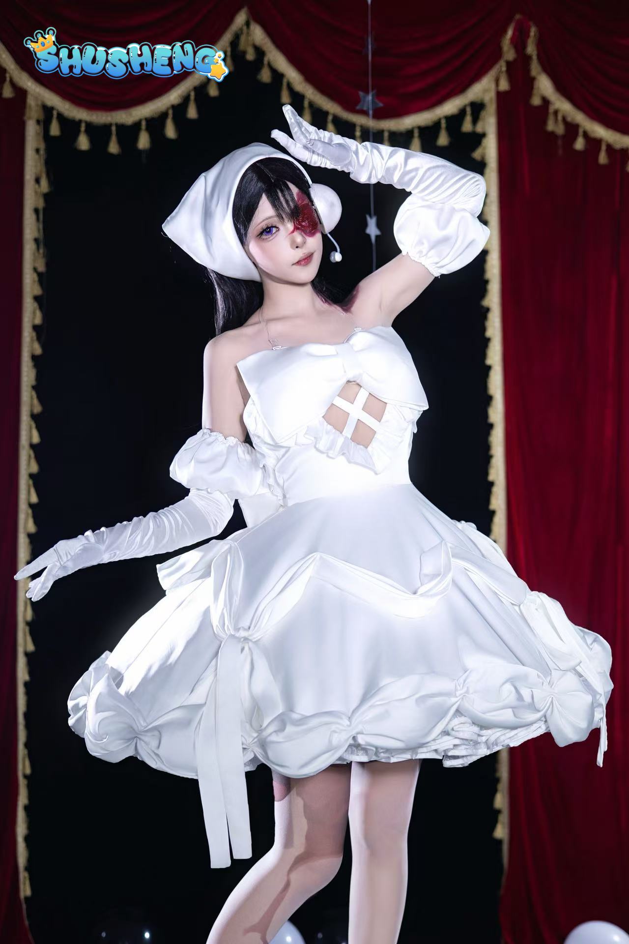 Аниме-костюм зомби Мизи для ко – обзор и цена Anime Cosplay With Mask