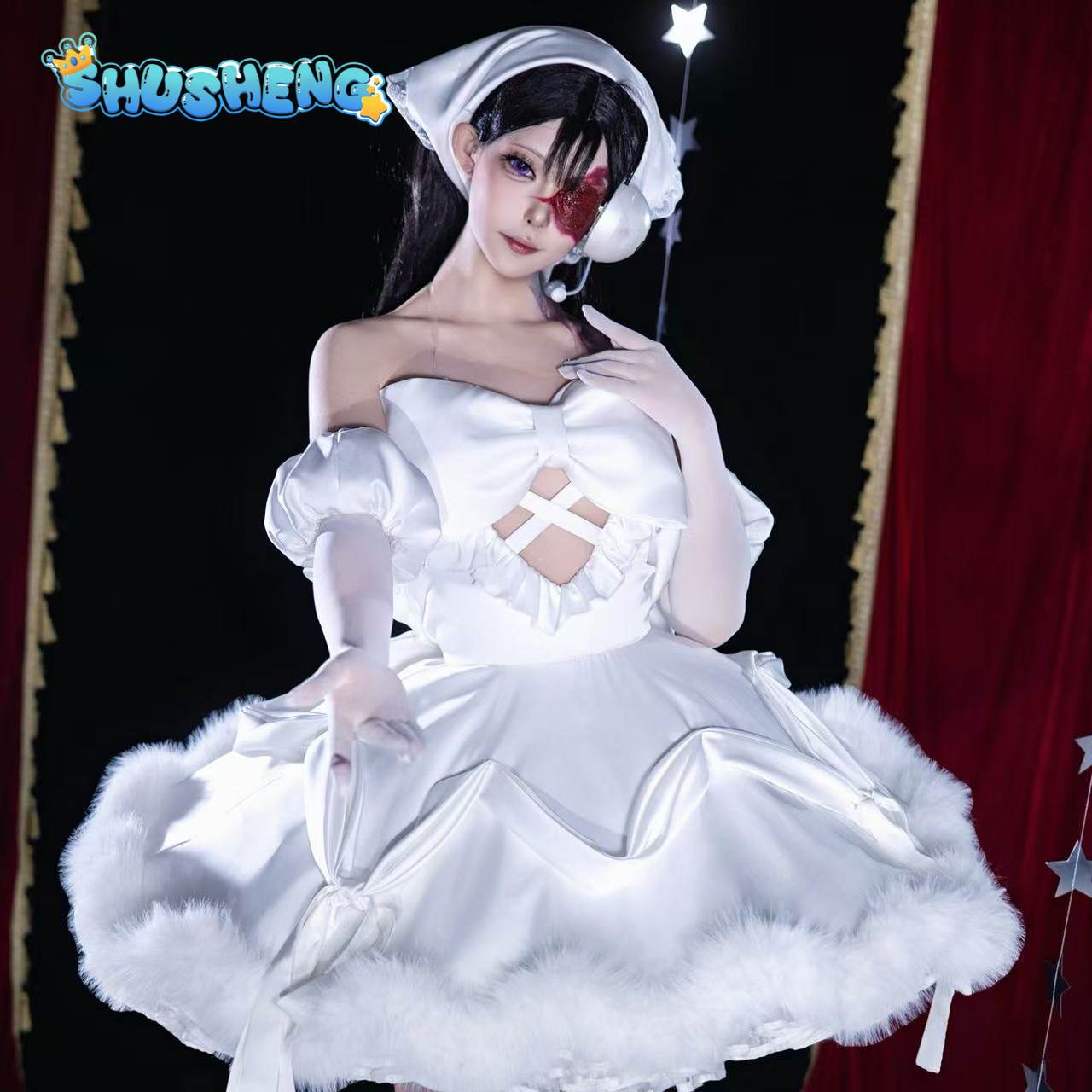Аниме-костюм зомби Мизи для ко – обзор и цена Anime Cosplay With Mask